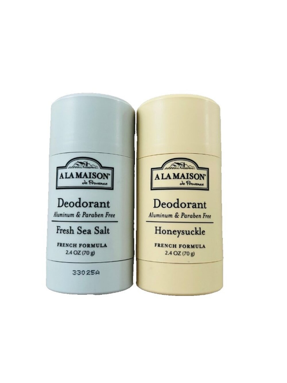 A La Maison Set of 2 Deodorant Fresh Sea Salt & Honeysuckle